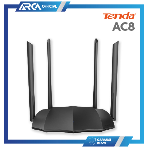 Jual Wireless Router Tenda AC8 Dual-band Gigabit 1000 Mbps | Shopee ...
