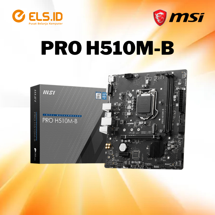 Jual Motherboard MSI PRO H510M-B DDR4 | Shopee Indonesia