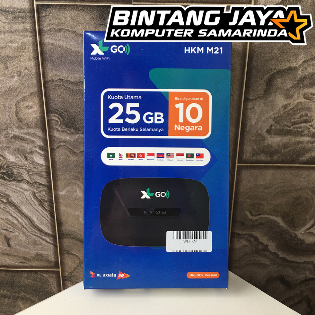 Jual Modem Wifi 4G LTE HKM M21 Unlock Version XL GO IZI | Shopee Indonesia