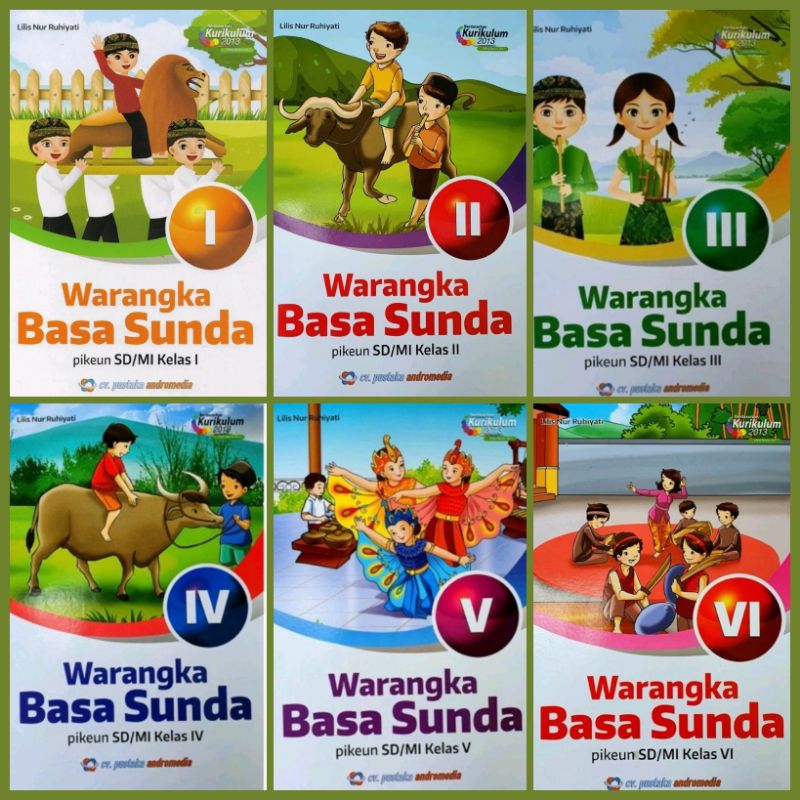 Jual Buku Bahasa Sunda Warangka Basa Sunda Kelas 1 2 3 4 5 dan 6 SD ...