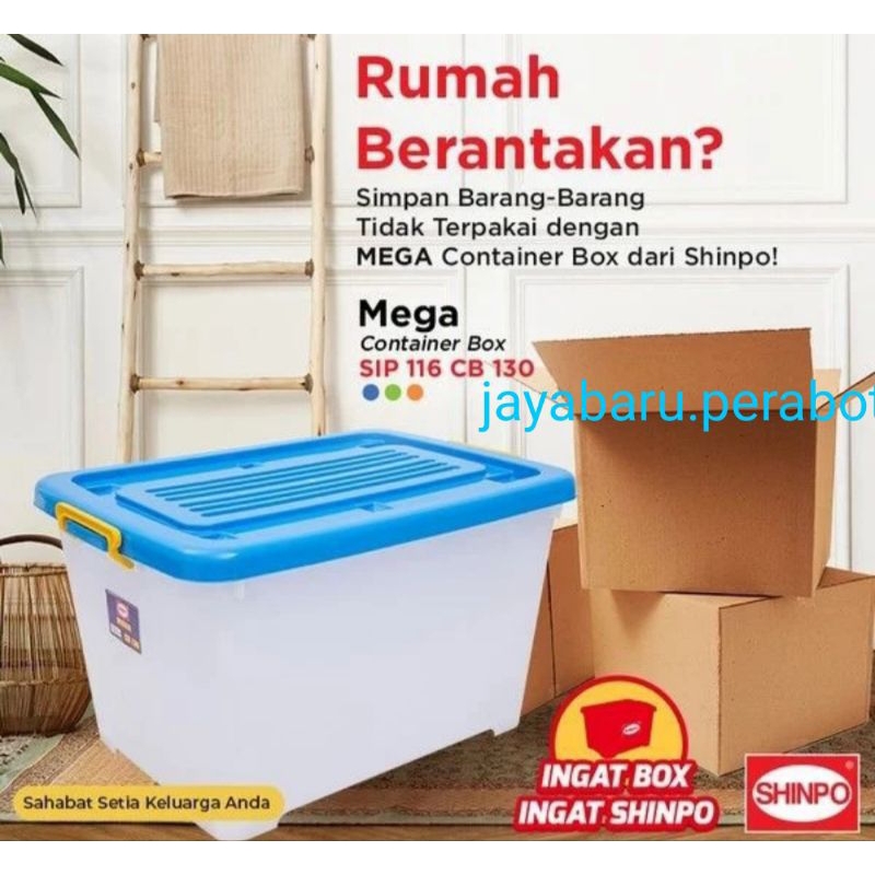 Jual Box container Mega CB 130 shinpo | Shopee Indonesia