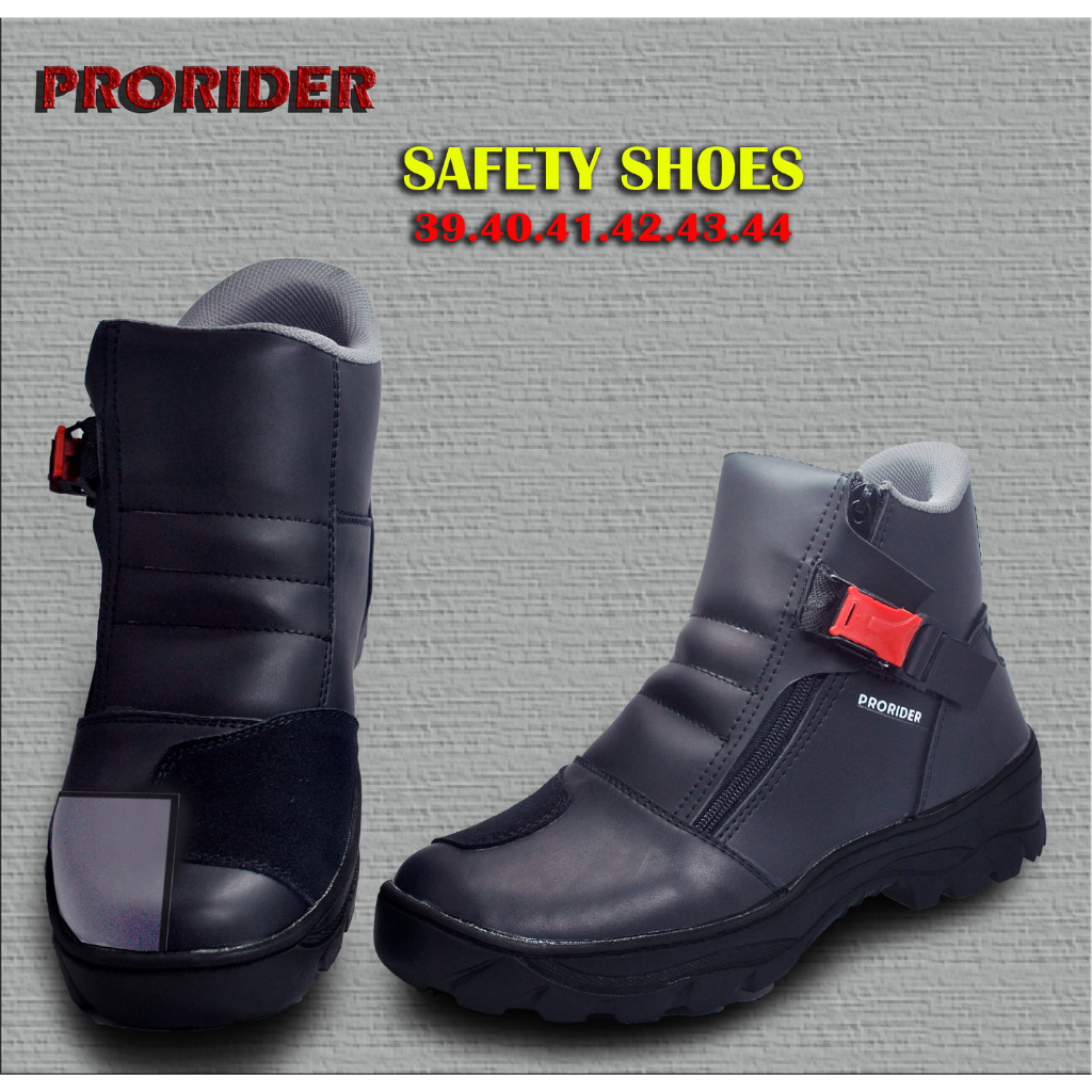 Jual SEPATU SAFETY MURAH / SEPATU MOTOR | Shopee Indonesia