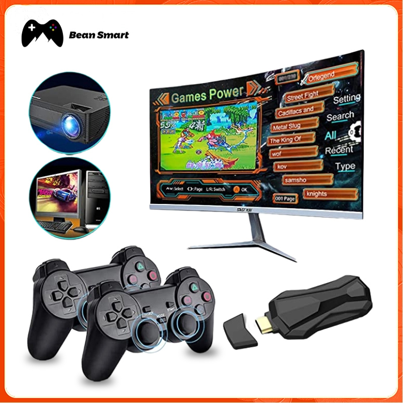 Jual Bean Smart Gameboy M8 Video Game Box Console 2.4G Stick 4K ...