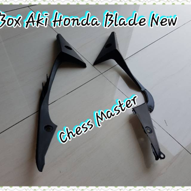 Jual Cover Box Aki Honda BLADE NEW HITAM Tutup Box Accu Honda BLADE NEW