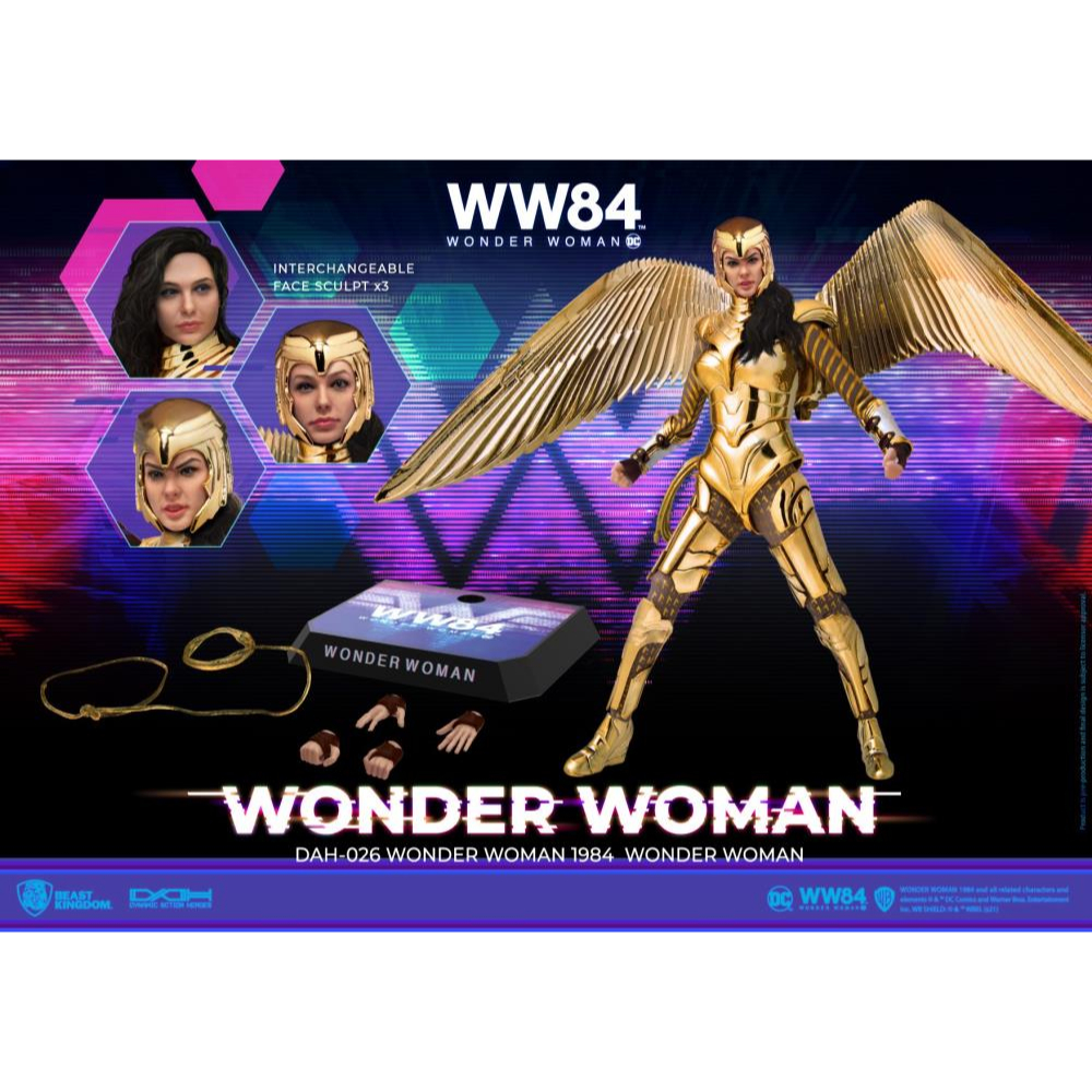 Découpe Carton Grandeur Nature Wonder Woman 1984 (WW84) Officielle - Neuf Avec Mini Figurine Offerte