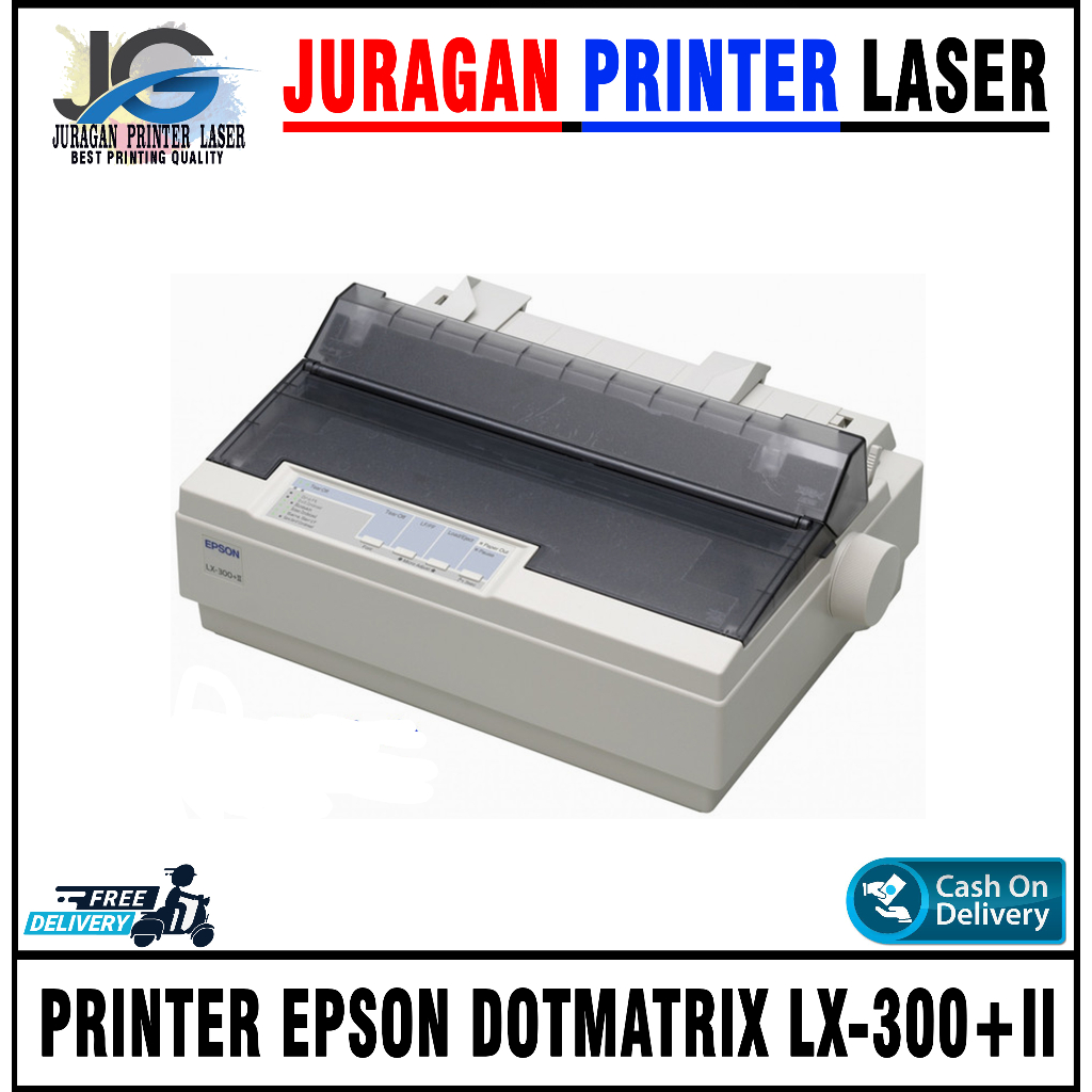 Jual Printer dot Matrix EPSON LX300+II / LX300+II Shopee Indonesia