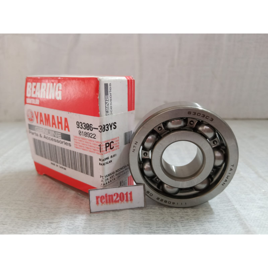 Jual BEARING RASIO 6303 MIO M3 MIO Z SOUL GT 125 ASLI ORI YAMAHA 93306 ...