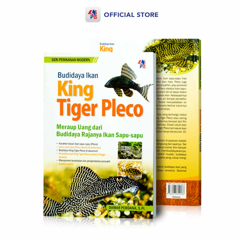 Jual Buku Perikanan Budidaya Ikan King Tiger Pleco Shopee Indonesia