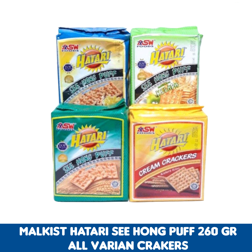 Jual Biskuit Malkist Hatari See Hong Puff 260 Gr Al Varian Crakers Shopee Indonesia