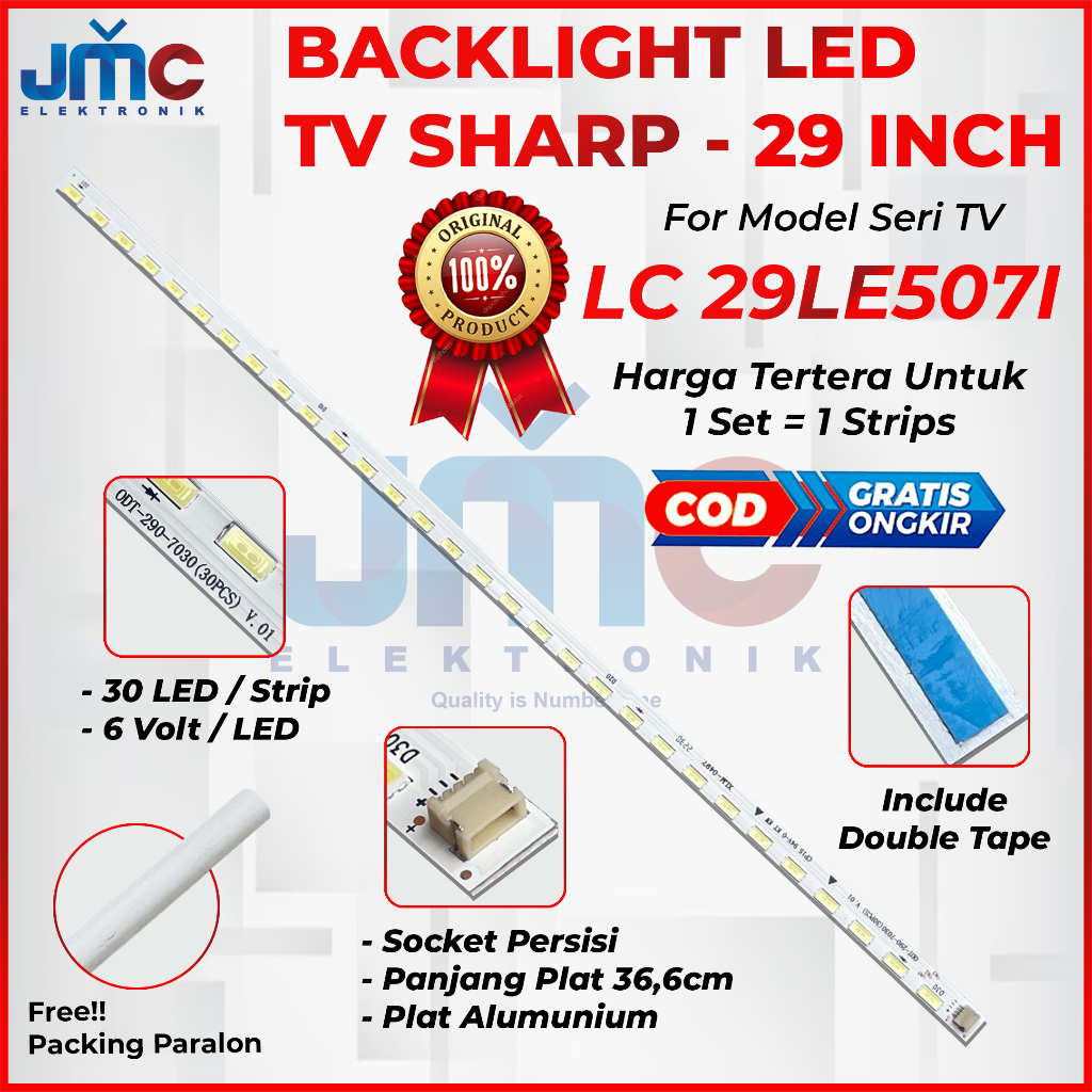 Jual Backlight TV SHARP 29 Inch LC-29LE507I | Shopee Indonesia
