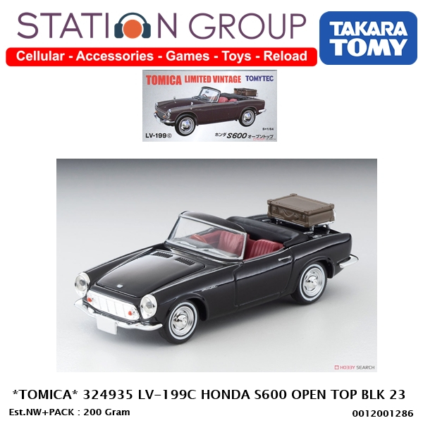 Jual TOMICA LIMITED VINTAGE-199 HONDA S600 OPEN TOP DIECAST