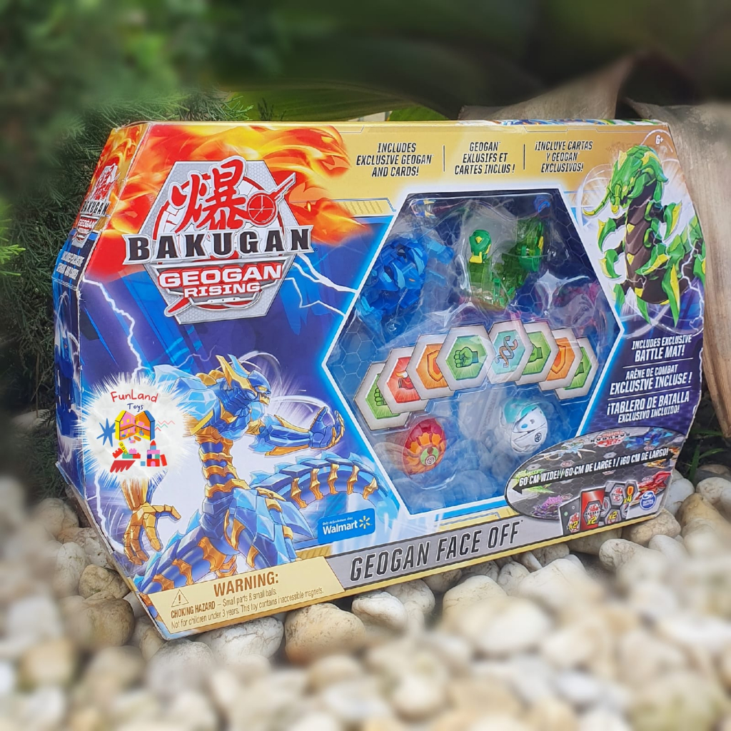 Jual Bakugan Geogan Rising Geogan Face Off Bundle | Shopee Indonesia