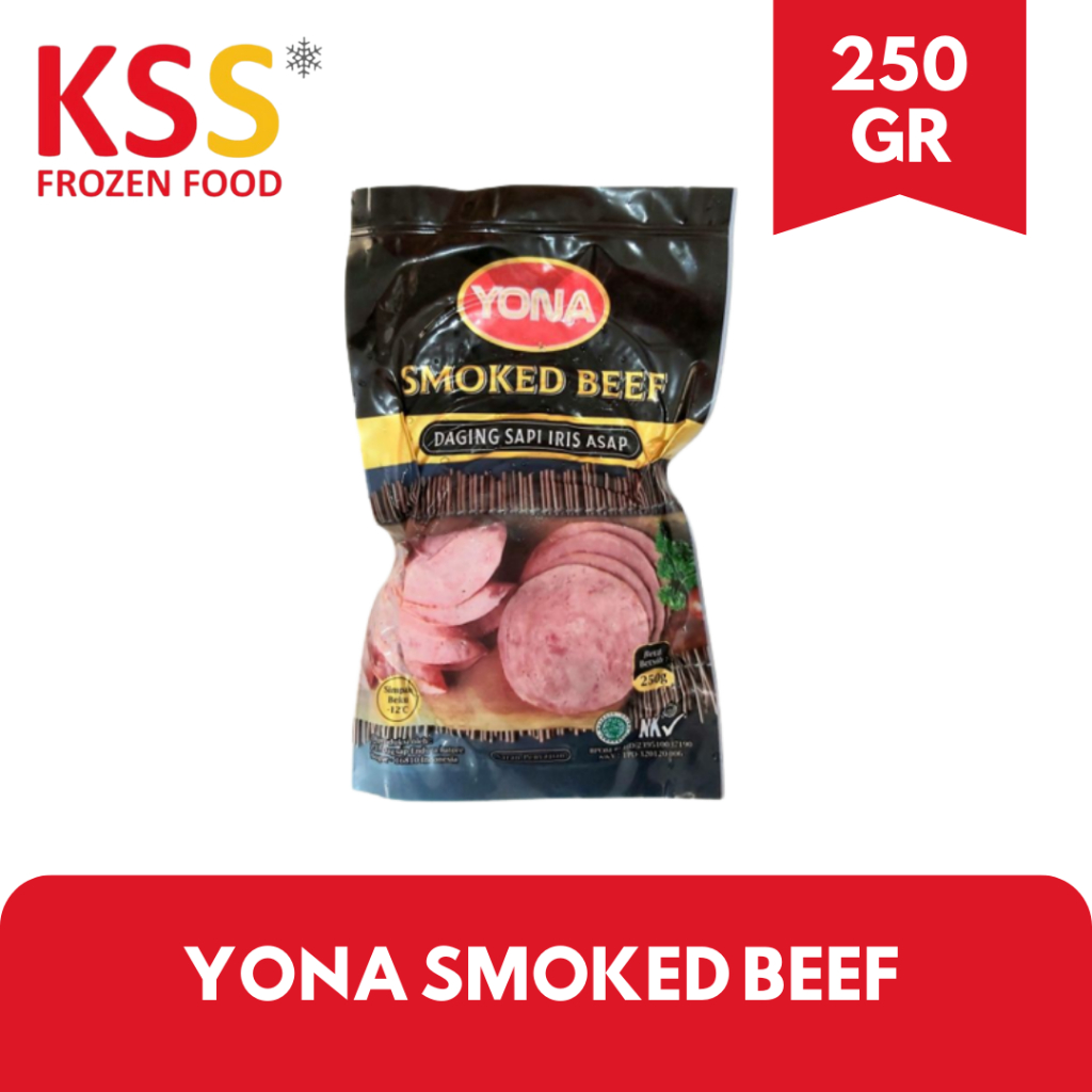 Jual YONA SMOKED BEEF 250 GR Shopee Indonesia