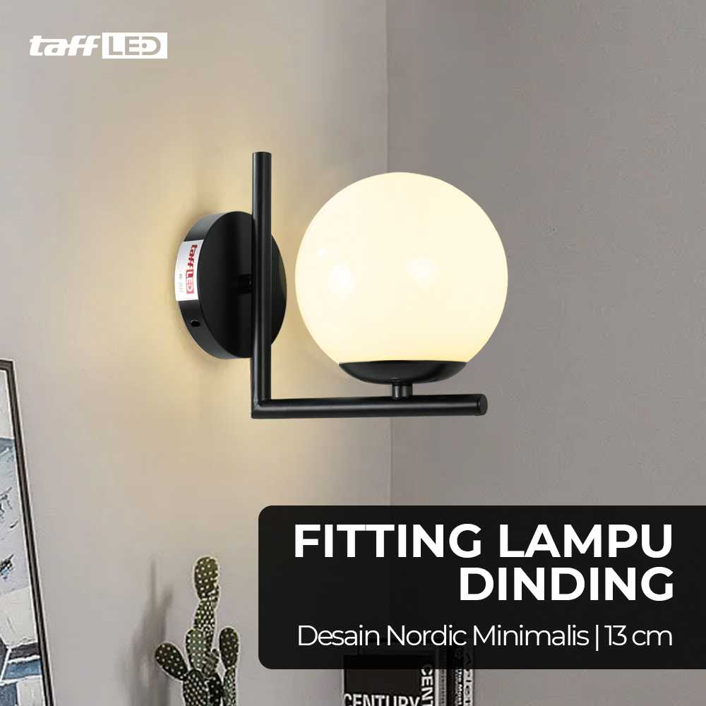 Jual Lampu Dinding Wall Lamp Nordic Fitting Soket E27 | Shopee Indonesia