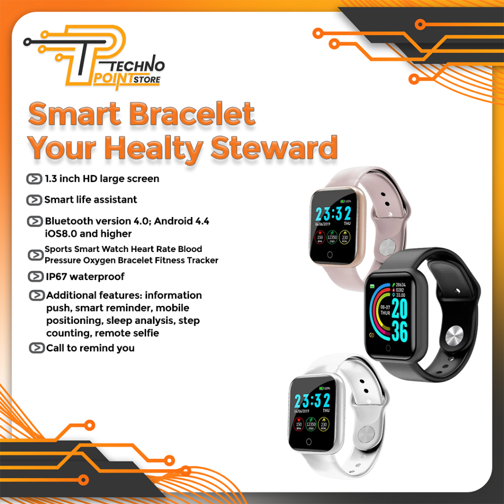 Jual Smart Bracelet Your health Steward Shopee Indonesia