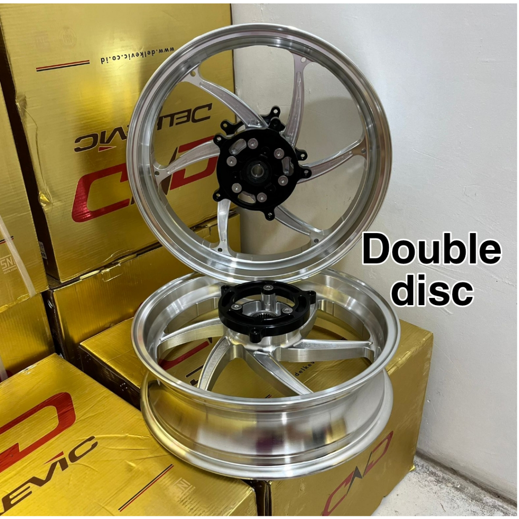Jual VELG DELKEVIC DND YAMAHA XMAX 250CC SET DEPAN BELAKANG VELEK