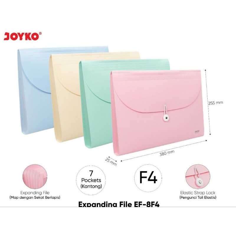 Jual Map Expanding File Joyko EF8F4 (1pcs) Shopee Indonesia