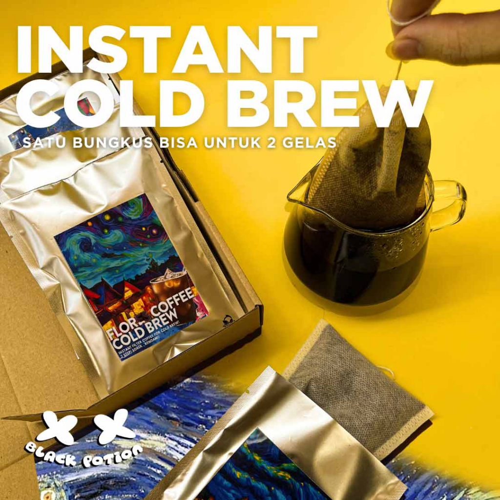 Jual Instant Cold Brew Coffee By Black Potion Roaster Kopi Instant