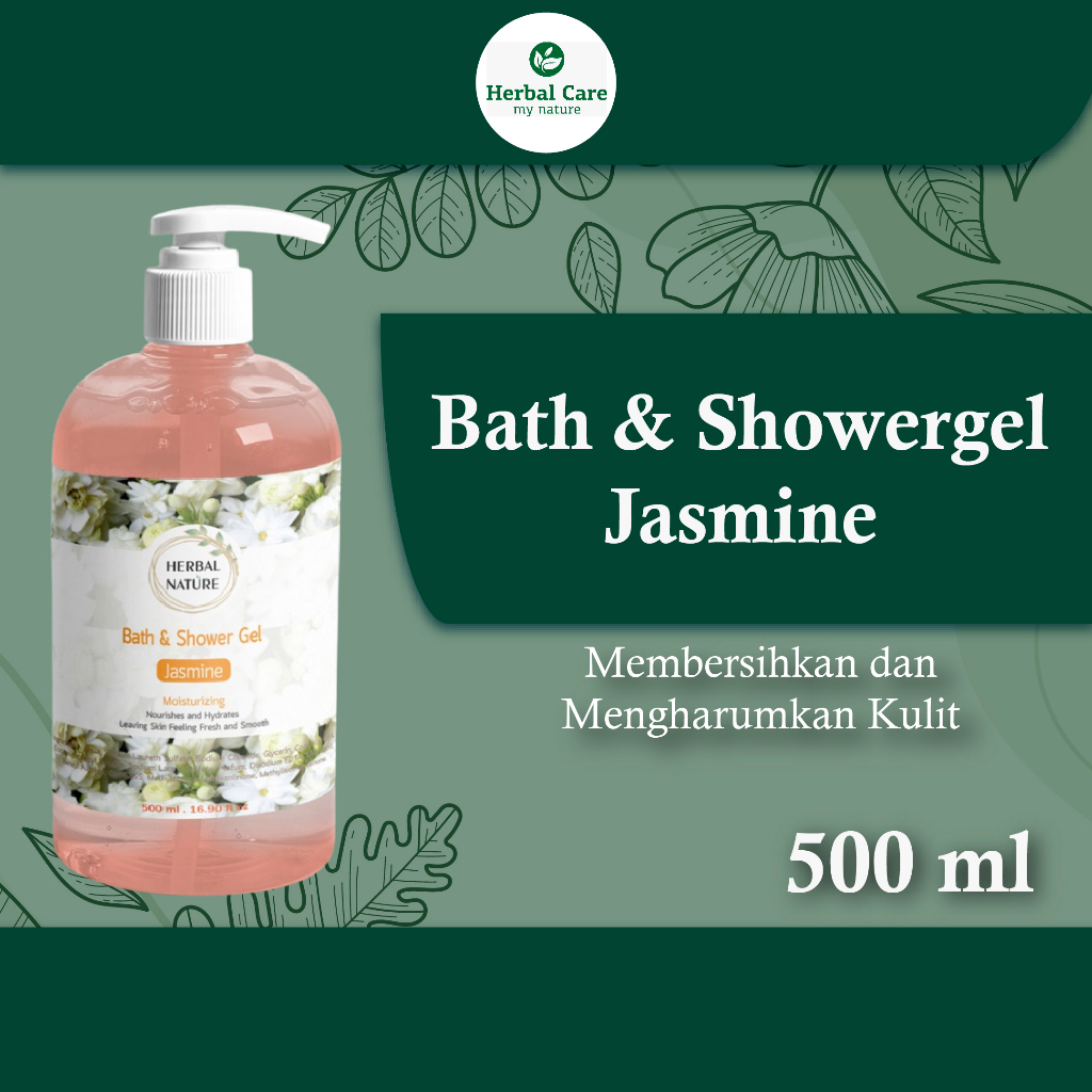 Jual Herbal Nature Shower Gel Jasmine 500 ml Shopee Indonesia