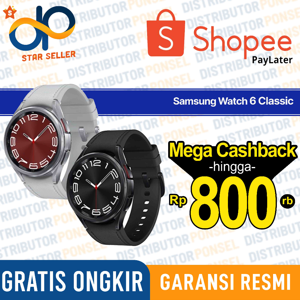 Jual Samsung Galaxy Watch 6 Classic 47mm 43mm Samsung Watch 6 44mm 40mm Garansi Resmi Samsung 4910