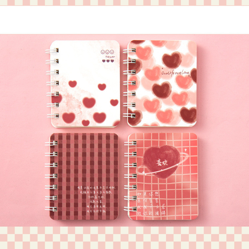 Jual [MILOLI] 1Pcs NOTEPAD A7 BUKU SPIRAL MINI Diary Notebook Kecil ...