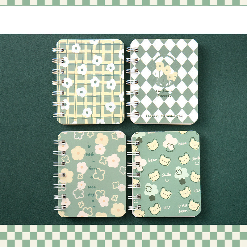Jual [MILOLI] 1Pcs NOTEPAD A7 BUKU SPIRAL MINI Diary Notebook Kecil ...