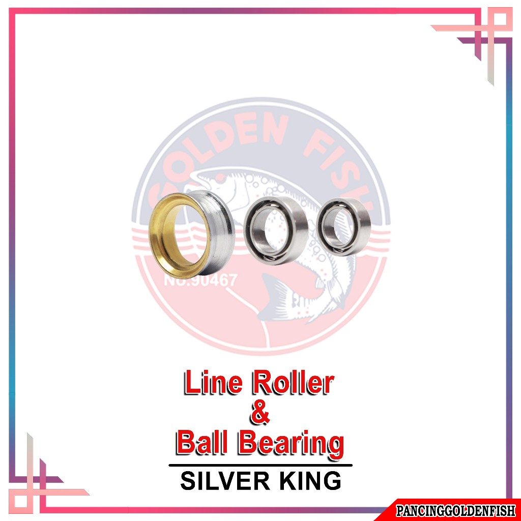 Jual LINE ROLLER REEL GOLDENFISH SILVER KING | Shopee Indonesia