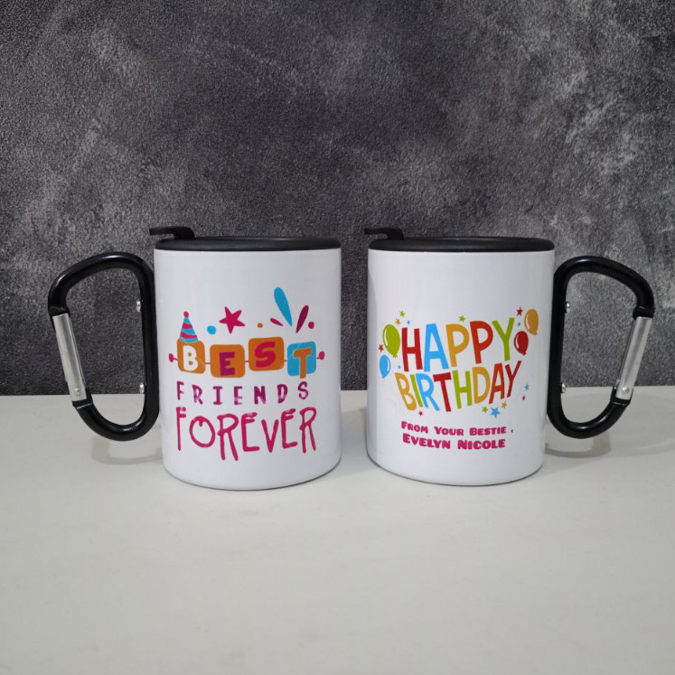 Jual Mug Stainless Custom / Gelas Stainless Steel Souvenir / Cangkir