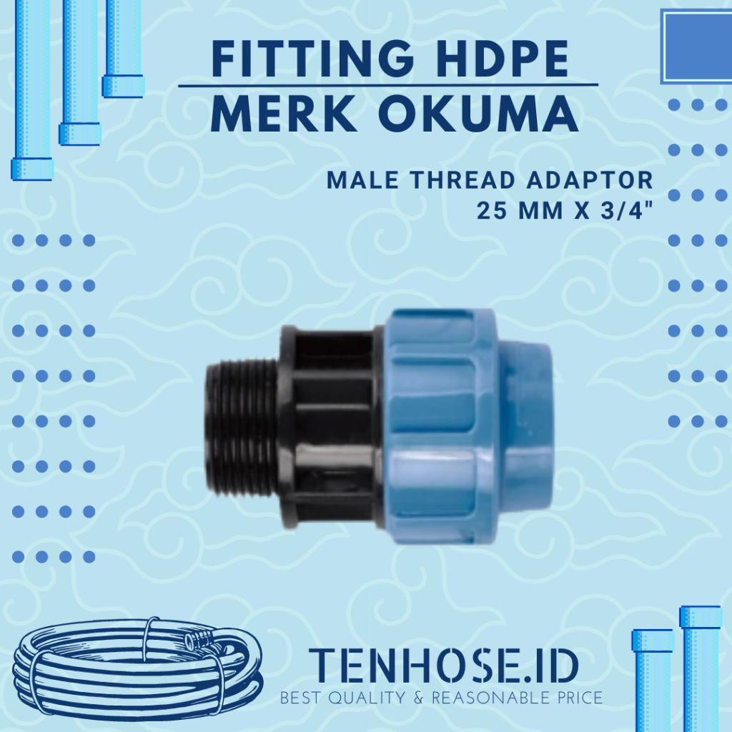 Jual Female Thread Adaptor Merk Okuma Ukuran Mm Inch Fitting