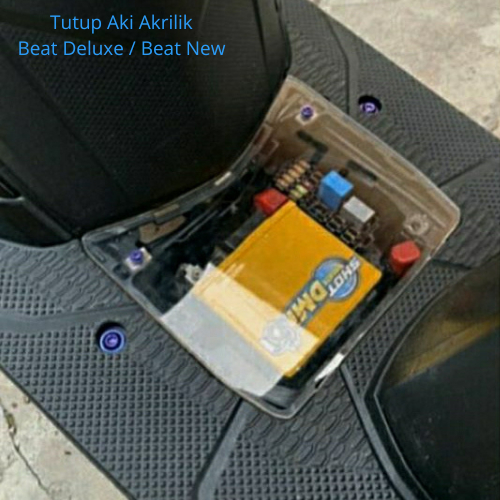 Jual All Beat Tutup Aki Akrilik Honda Beat New Beat Street Beat Deluxe