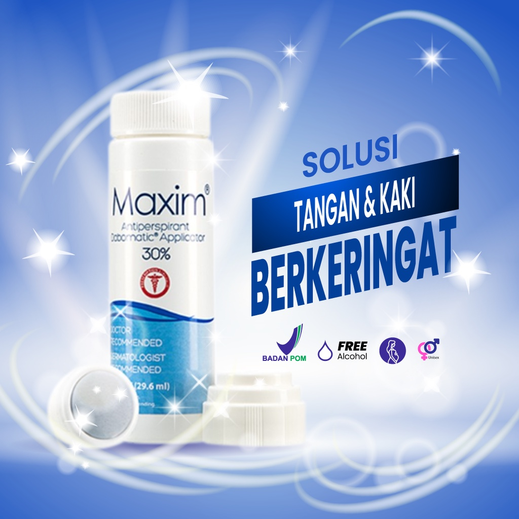 Jual Maxim Antiperspirant Dabomatic solusi untuk mengatasi masalah