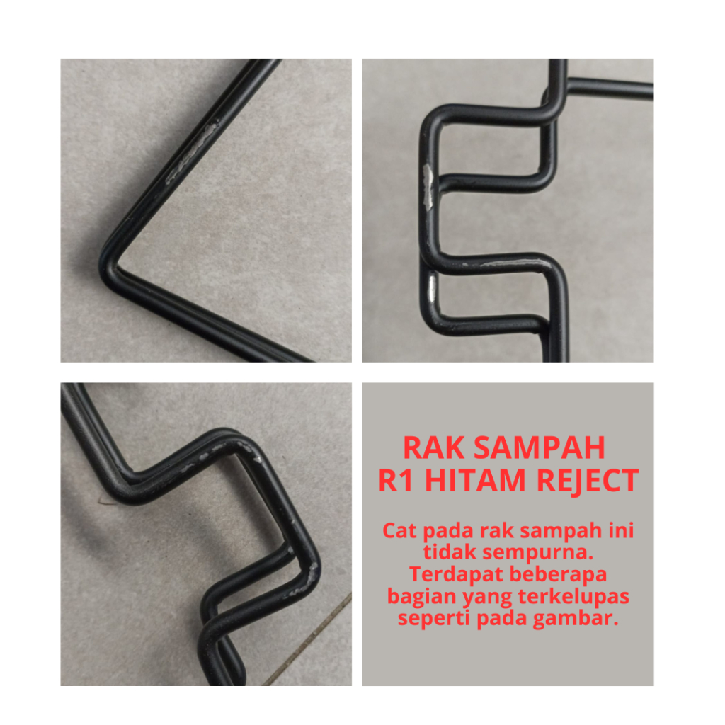 Jual Rak Sampah Lipat Portable Folding Garbage Rack Barbecue Trash Rack ...
