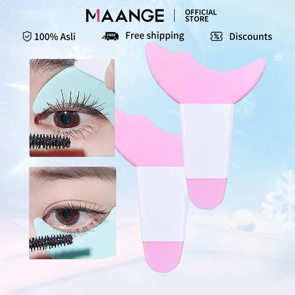 Jual MAANGE 3 In 1 Alat Bantu Aplikator Maskara / Eyeliner / Eyeshadow