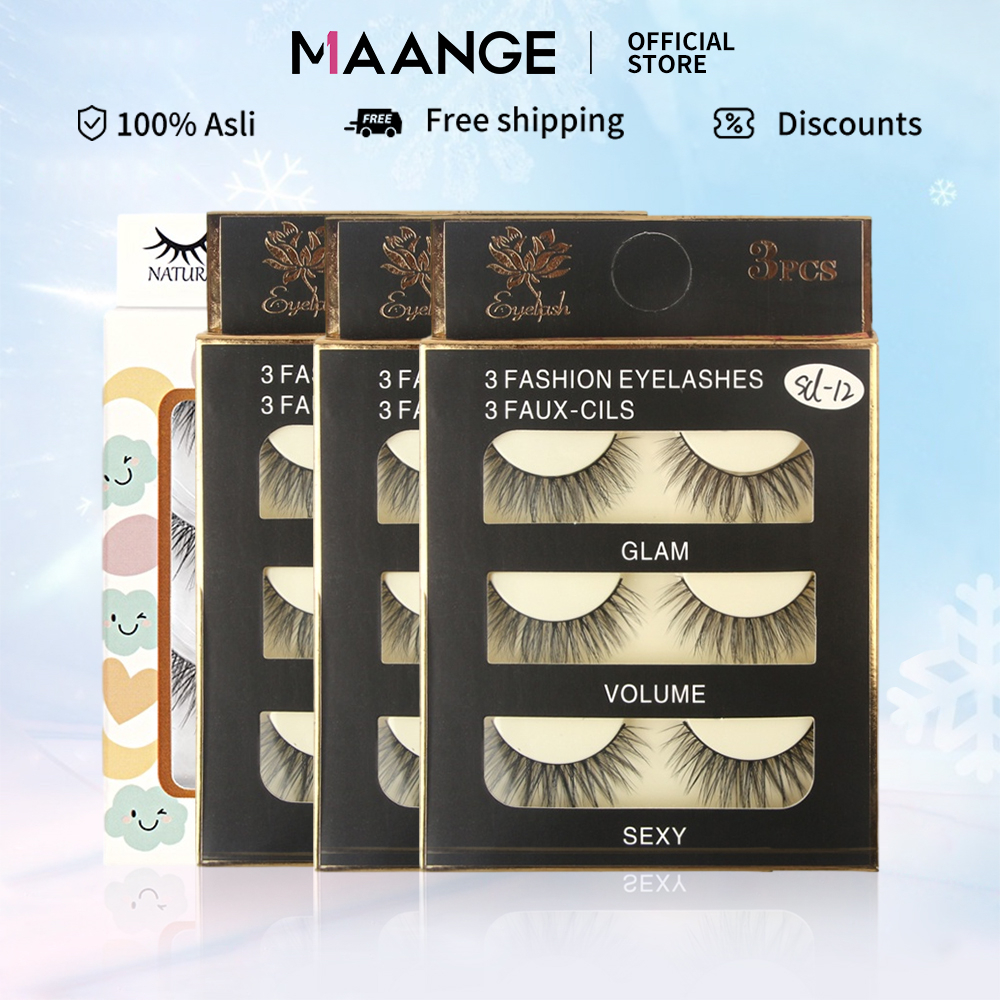 Jual Maange Bulu Mata D Eyelash Extension Lembut Pasang Bulu Mata