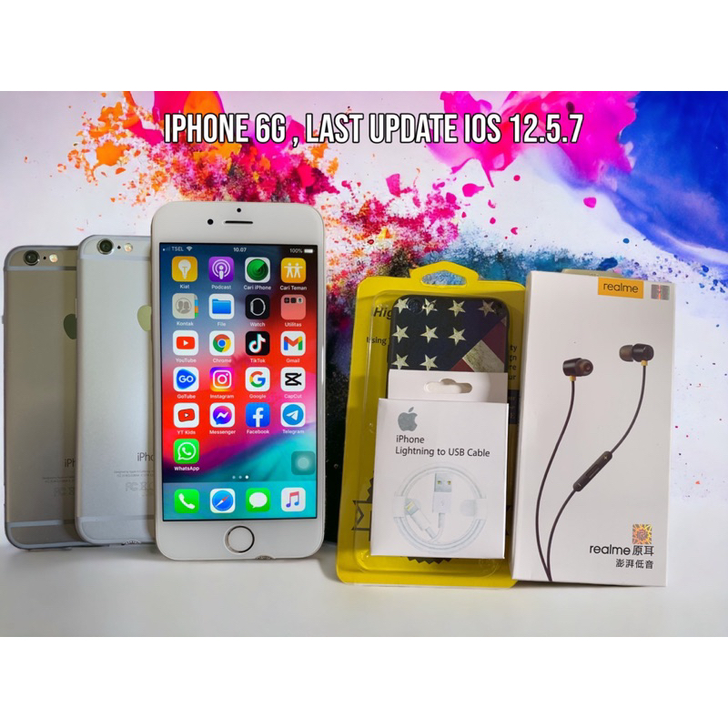 Jual IPhone 6/6S Wifi / Cell 4G Second Murah | Shopee Indonesia