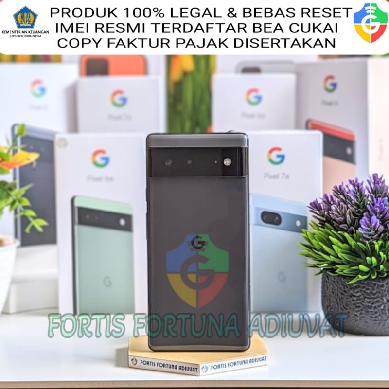 Jual Google Pixel 6 128 Dan 256 - Resmi Terdaftar Bea Cukai BEBAS RESET ...