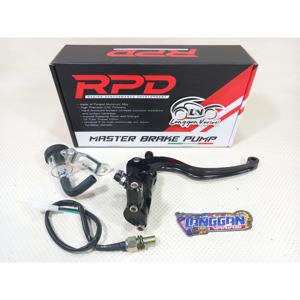 Jual Master Rem Atas Rpd Nb Radial Mm Kanan Universal Switch Rem Shopee Indonesia