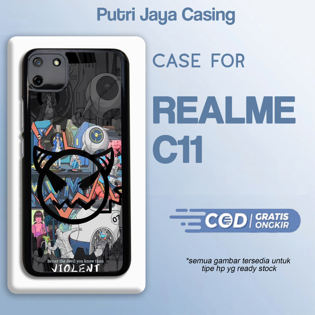 Jual Case Hp REALME C11 Motif AESTHETIC GRAFITI Casing Hardcase