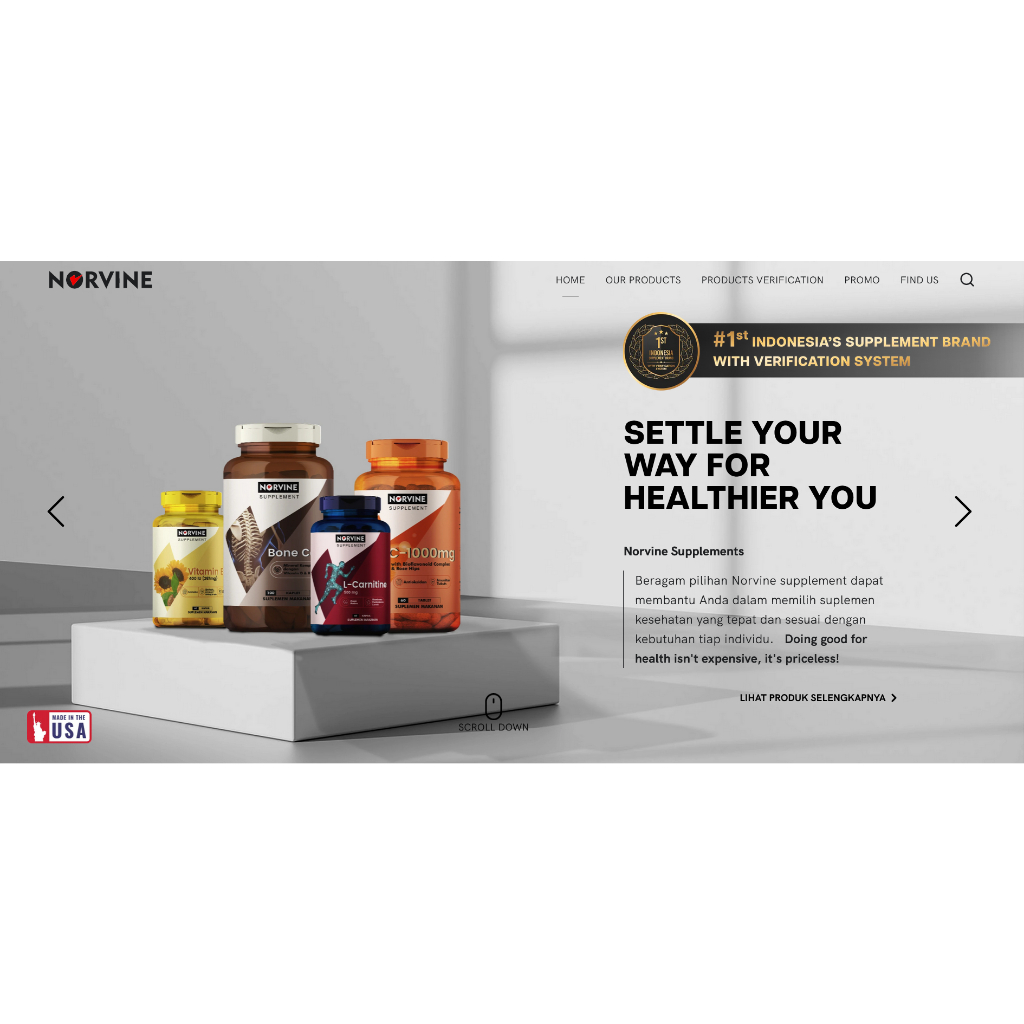 Jual Norvine Calcium Magnesium with Vit.A & D3 (Made in USA) | Shopee ...