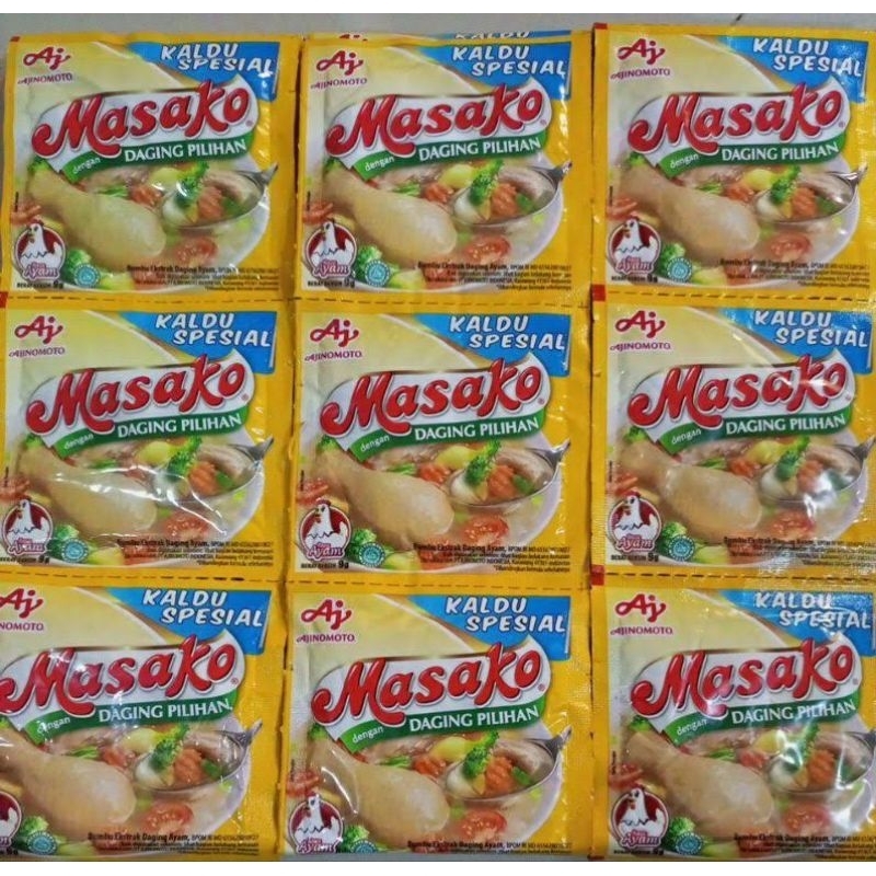 Jual MASAKO RASA AYAM 1 RENGCENG ISI (12 PCS) | Shopee Indonesia