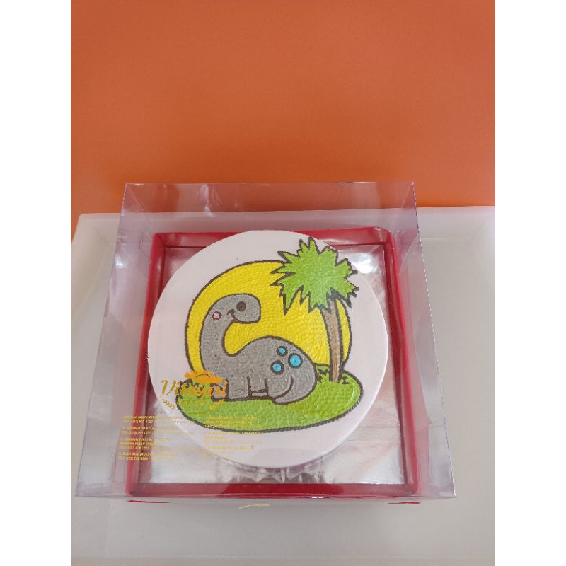 Jual Kue ulang tahun karakter dinosaurus - animal cake - birthday cake