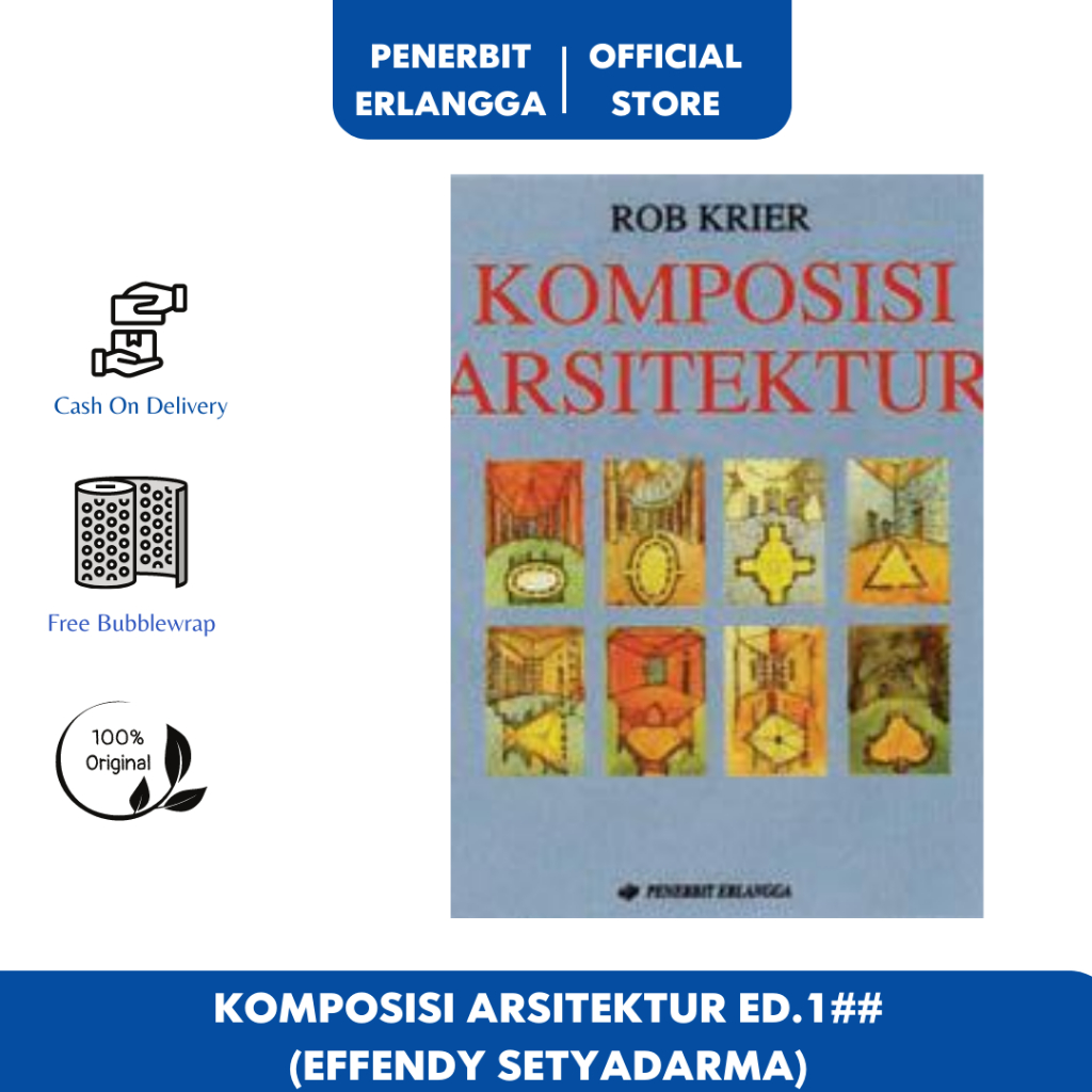 Jual DISKON BUKU ERLANGGA: KOMPOSISI ARSITEKTUR EDISI 1## (EFFENDY ...