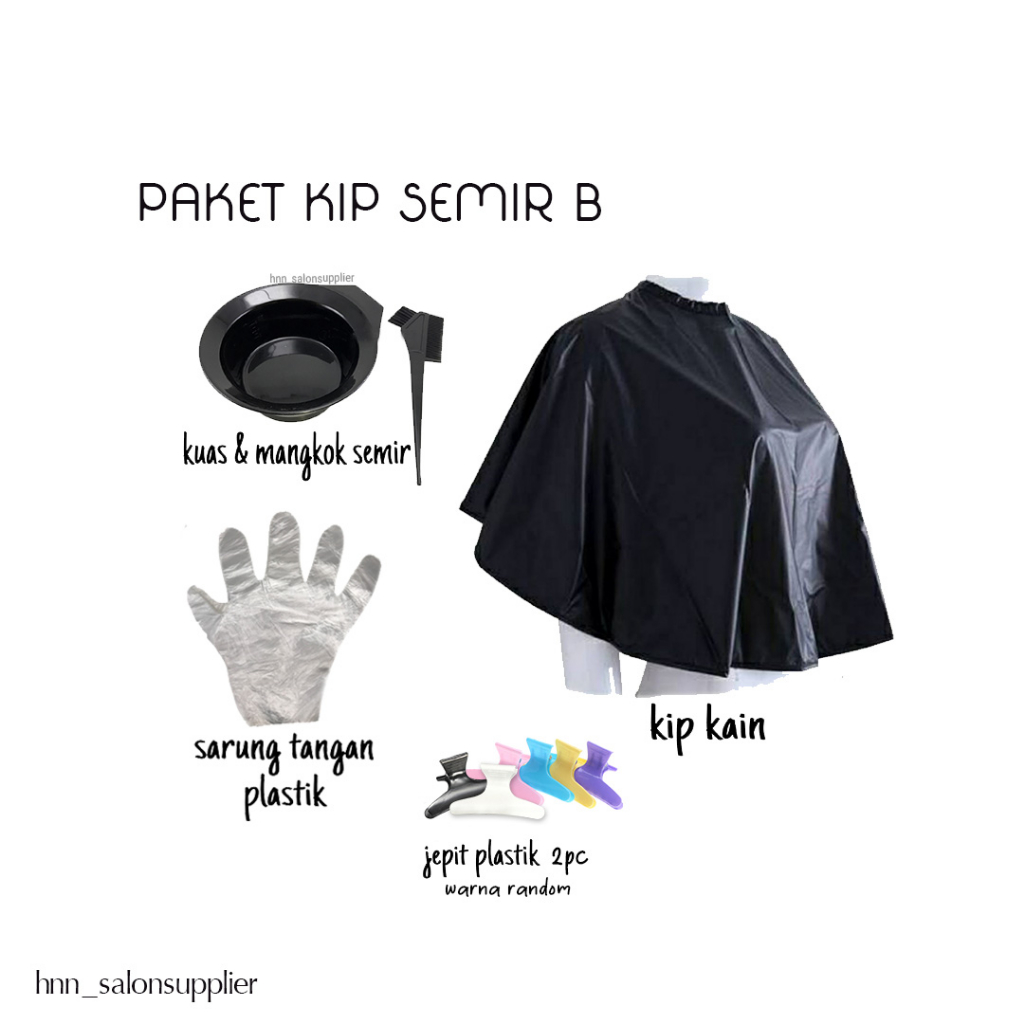 Jual Paket Perlengkapan Cat Rambut Semir Toning Bleaching Topi ...