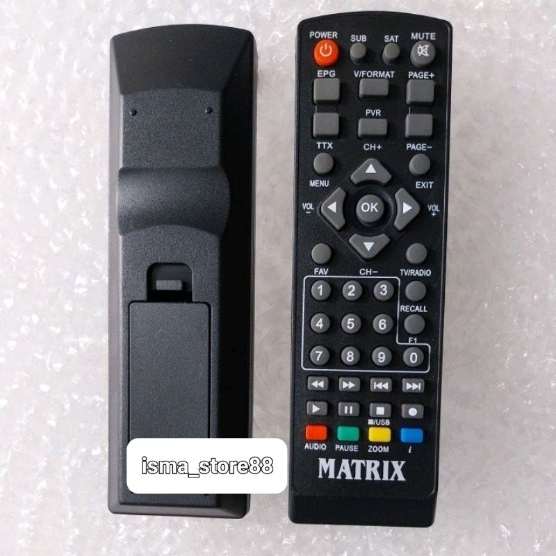Jual REMOT STB MATRIX APPLE KUNING/MATRIX GARUDA DVB T2 | Shopee Indonesia