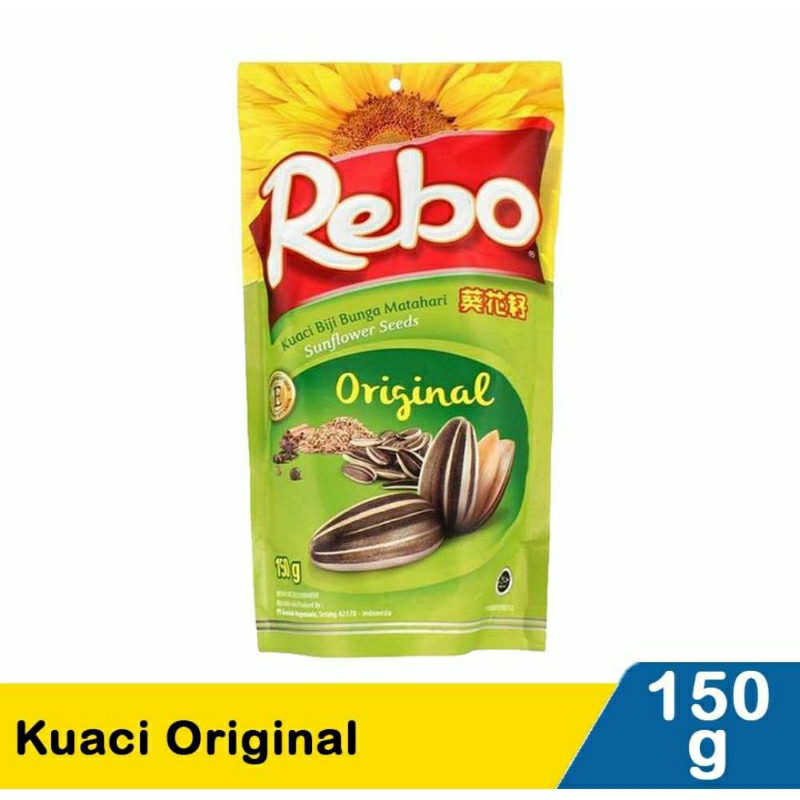 Jual Rebo Kuaci Biji Bunga Matahari Original 150 G Shopee Indonesia