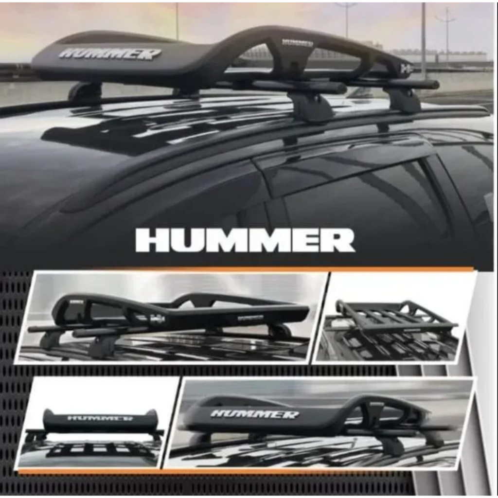 Jual Roof Rack - Rak Bagasi Atas Mobil Plastik ABS Model HUMMER/TRD ...