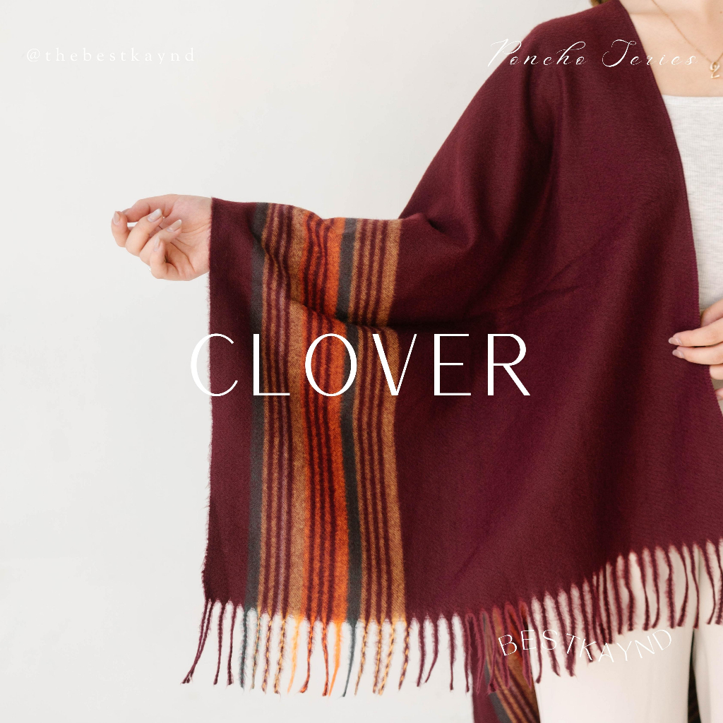 Jual The Best Kaynd Clover Cape Outerwear | Shopee Indonesia