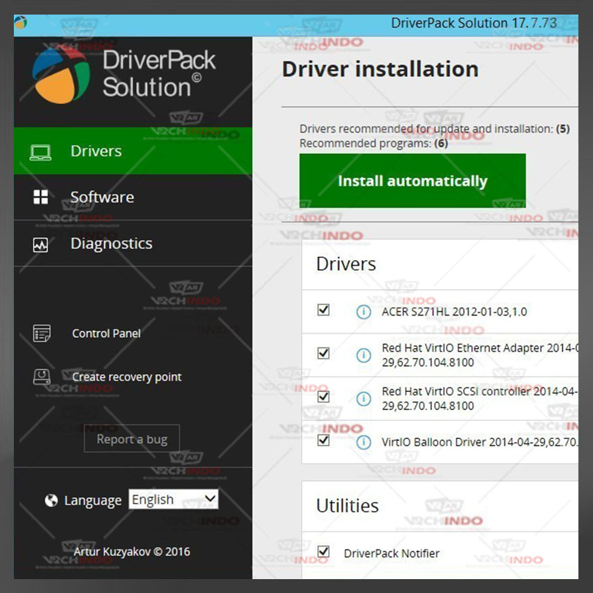 Jual Driver Pack Solution Versi 17 Final | Offline Installer - 32GB ...