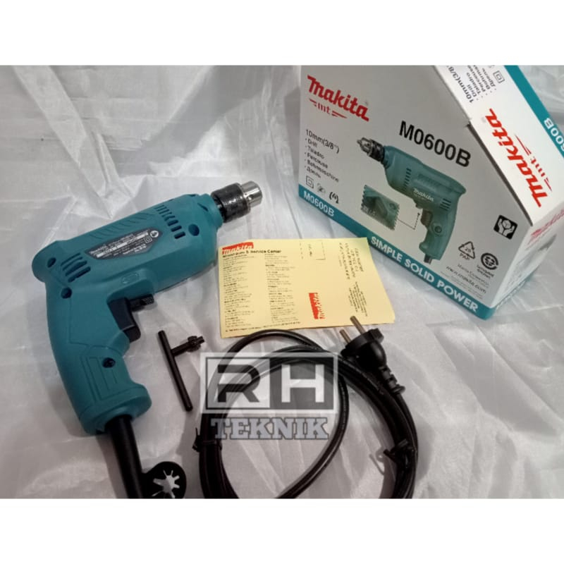 Jual MAKITA M0600B Mesin Bor M 0600 B Besi Kayu 10mm Drill ( DH MT 60 ...