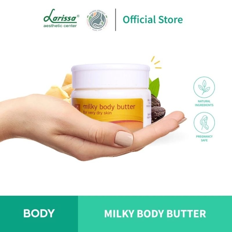 Jual Larissa Milky Body Butter Shopee Indonesia